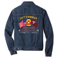 Army Combat Medic   32nd Combat Support Hospital V Men Denim Jacket | Artistshot