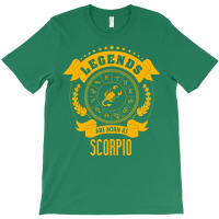 Legends Are Born As Scorpio T-shirt | Artistshot