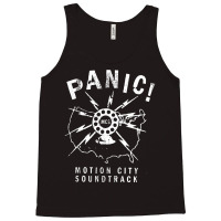 Motion City Soundtrack   Panic   Official Merchand Tank Top | Artistshot