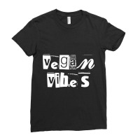 Hot Trend Grunge Vegan Vibes Ladies Fitted T-shirt | Artistshot