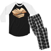 Magic Spell Books Men's 3/4 Sleeve Pajama Set | Artistshot