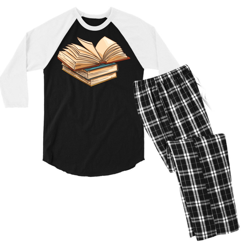 Magic Spell Books Men's 3/4 Sleeve Pajama Set by bielommatessm | Artistshot