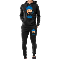 Motor City Football Cartoon Vector Hoodie & Jogger Set | Artistshot