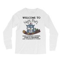 Welcome To Night Shift Where Everday Is Monday Owl Long Sleeve Shirts | Artistshot