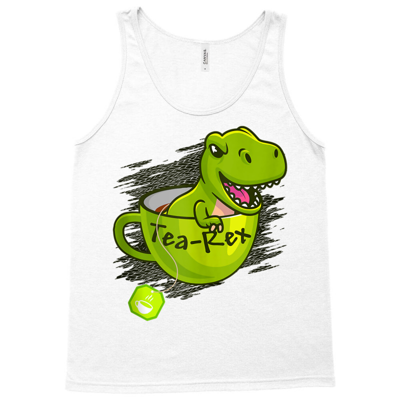 Cute Dino T Rex Dinosaur King Reptile Party Cup Tank Top | Artistshot