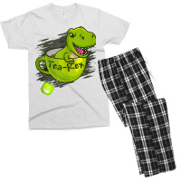 Cute Dino T Rex Dinosaur King Reptile Party Cup Men's T-shirt Pajama Set | Artistshot