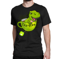 Cute Dino T Rex Dinosaur King Reptile Party Cup Classic T-shirt | Artistshot