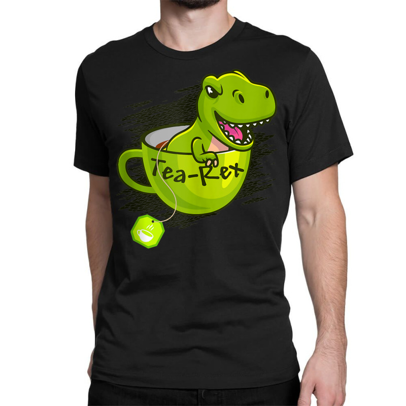 Cute Dino T Rex Dinosaur King Reptile Party Cup Classic T-shirt | Artistshot