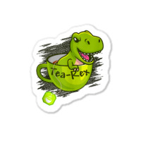 Cute Dino T Rex Dinosaur King Reptile Party Cup Sticker | Artistshot