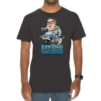 Living In A Van Down Vintage T-shirt | Artistshot