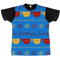 Prophecy Soc Seeing Death And Destruction  Red And Graphic T-shirt | Artistshot