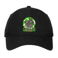 Black Standard Poodle Leprechaun Dog St Patricks D Adjustable Cap | Artistshot