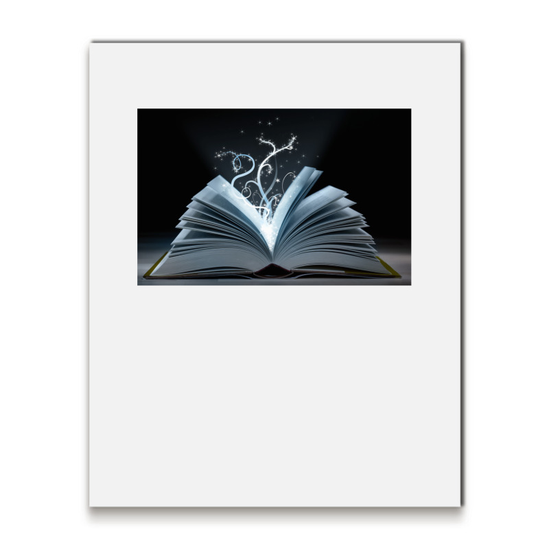 Spell Book Of Magical Spells Metal Print Vertical | Artistshot