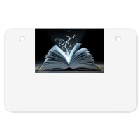 Spell Book Of Magical Spells Atv License Plate | Artistshot