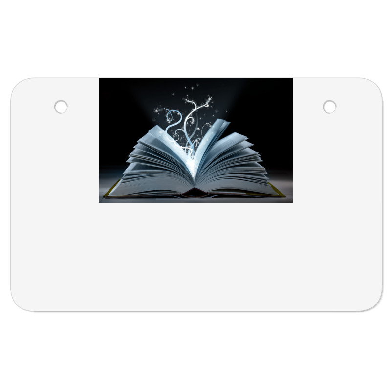 Spell Book Of Magical Spells Atv License Plate | Artistshot