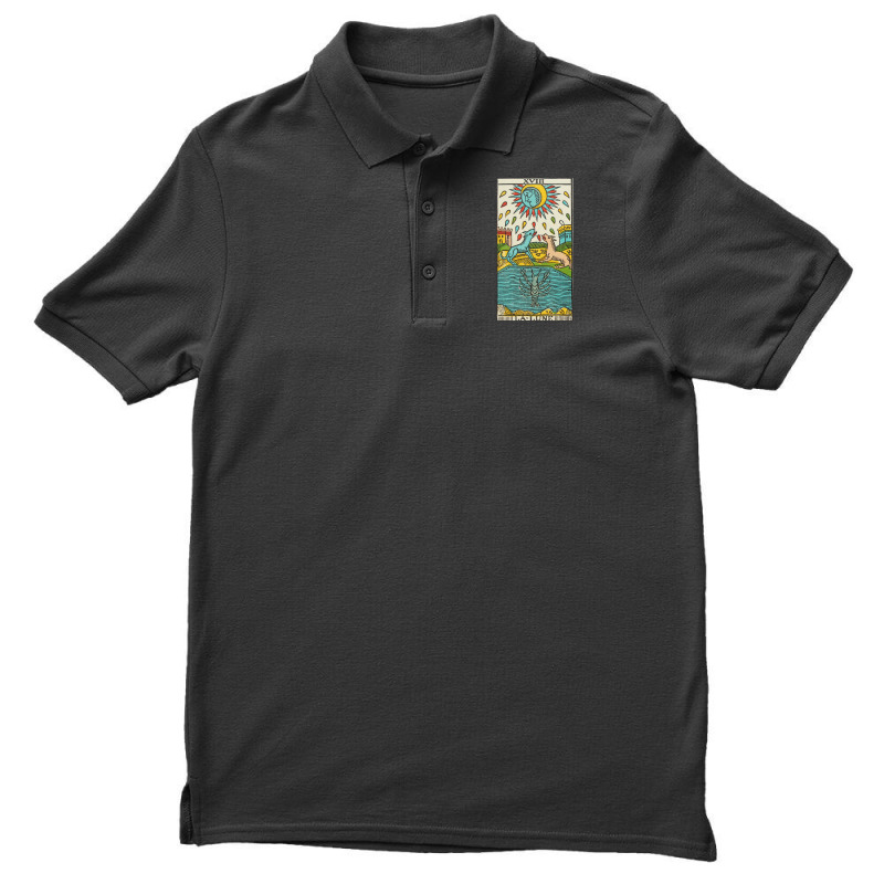 Tarot   The Moon 1 Men's Polo Shirt by bielommatessm | Artistshot