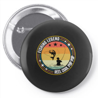 Limited Edition Fishing - Fishing Legend Reel Cool Pin-back Button | Artistshot