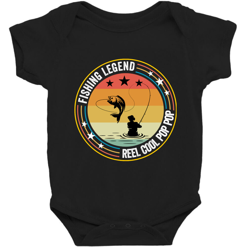 Limited Edition Fishing - Fishing Legend Reel Cool Baby Bodysuit | Artistshot