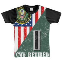 Retired Army Chief Warrant Officer Five Cw5 Half R Graphic Youth T-shirt | Artistshot