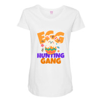 Egg Hunting Gang Maternity Scoop Neck T-shirt | Artistshot