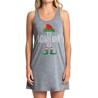 Database Admin Elf Shirt Family Matching Group Chr Tank Dress | Artistshot