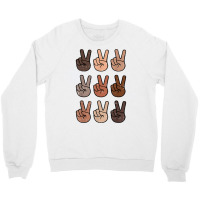 Melanin Peace Diversity Beauty Has No Skin Tone Bl Crewneck Sweatshirt | Artistshot