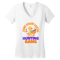 Join Your Local Hunting Gang Women's V-neck T-shirt | Artistshot