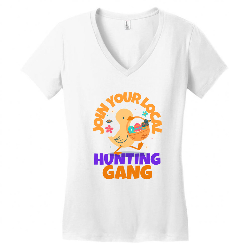 Join Your Local Hunting Gang Women's V-neck T-shirt | Artistshot