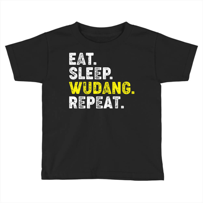 Eat Sleep Wudang Repeat Funny Kung Fu Chinese Mart Toddler T-shirt | Artistshot