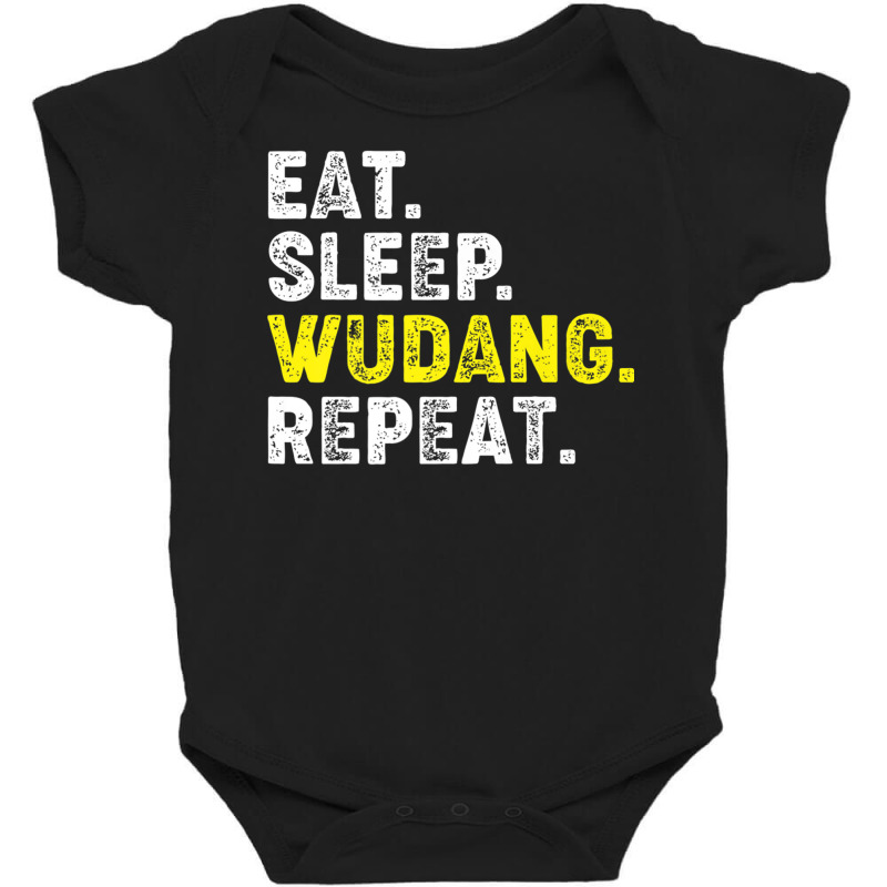 Eat Sleep Wudang Repeat Funny Kung Fu Chinese Mart Baby Bodysuit | Artistshot