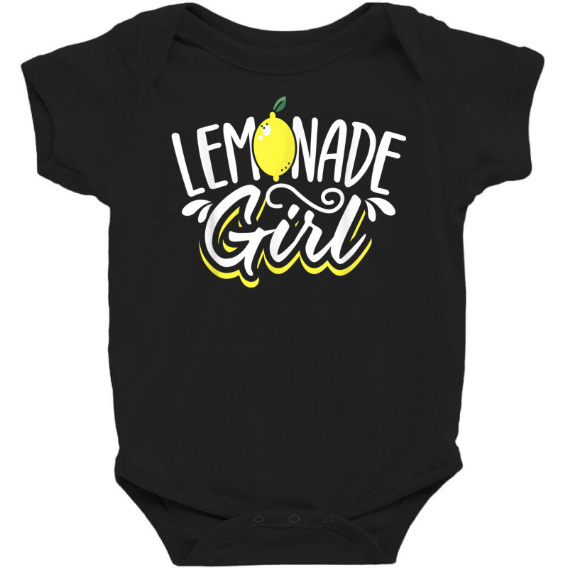 Lemonade Girl And Stand Boss   Lemon Juice Lemonad Baby Bodysuit by gabuya | Artistshot