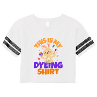 This Is My Dyeing Shirt Scorecard Crop Tee | Artistshot