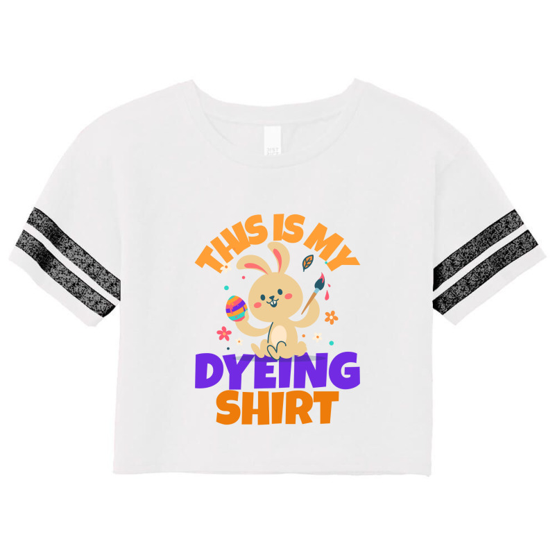 This Is My Dyeing Shirt Scorecard Crop Tee | Artistshot