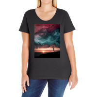 Space Ladies Curvy T-shirt | Artistshot