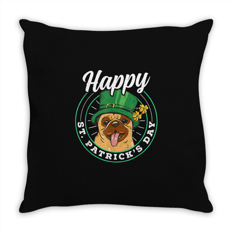 Happy St Patrick's Day St Patricks Day Irish Team  Throw Pillow | Artistshot