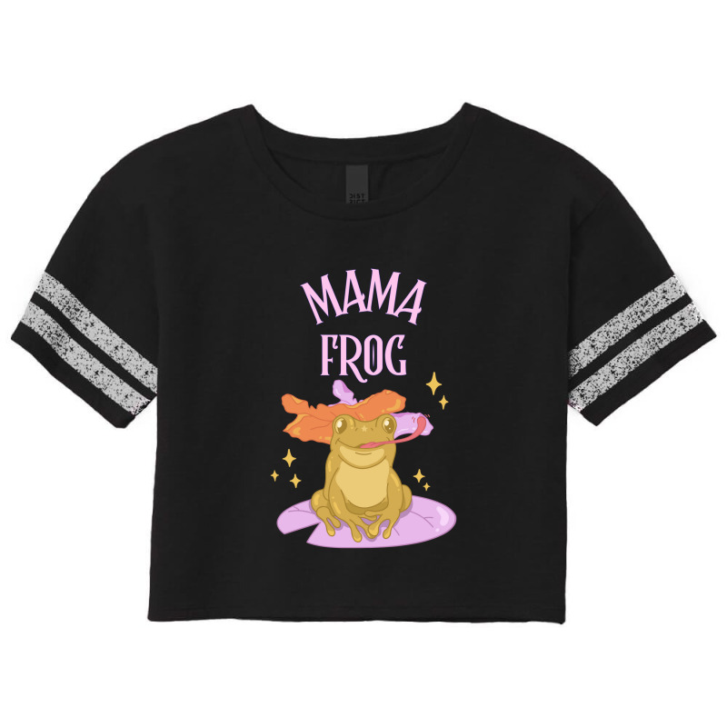 Mama Frog Scorecard Crop Tee | Artistshot