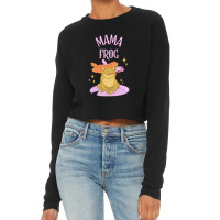 Mama Frog Cropped Sweater | Artistshot