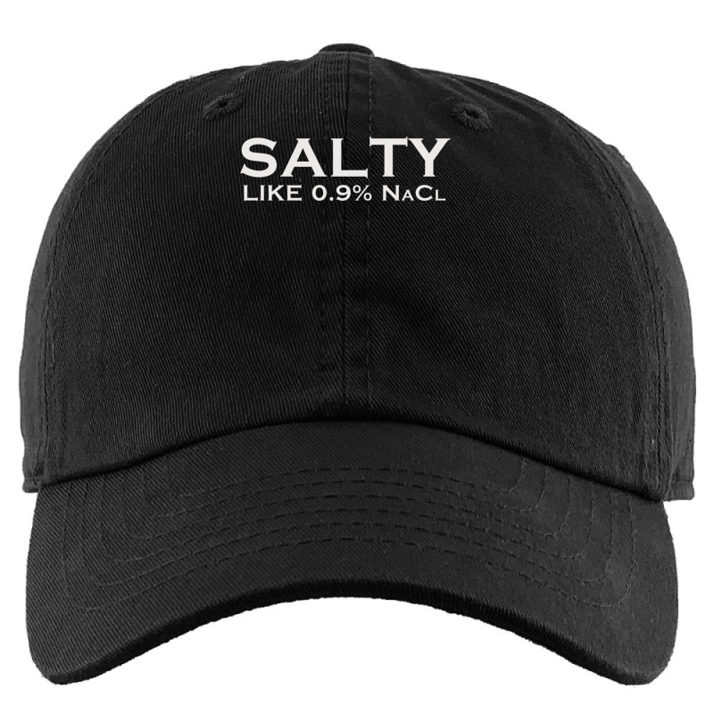 Salty Like Normal Saline 0.9 Nacl Nurse Medical Fu Kids Cap by mauthe | Artistshot