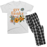 Speech Therapy Phonetic Transcription Thanksgiving Men's T-shirt Pajama Set | Artistshot