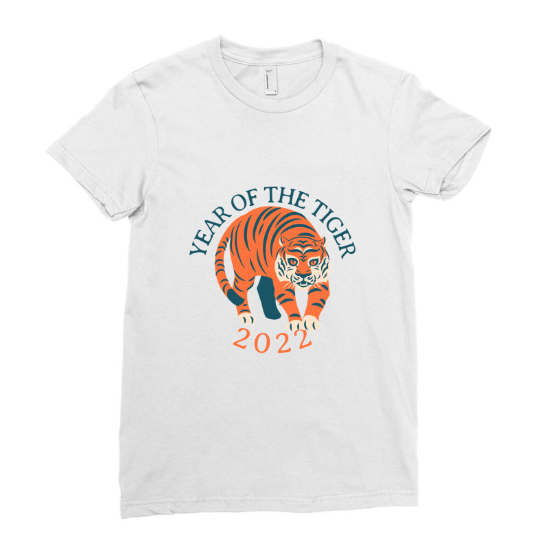 Year Of The Tiger Ladies Fitted T-shirt | Artistshot