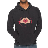 Trending Hand Heart Vintage Hoodie | Artistshot