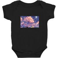 Cute Pattern In A Small Flower Little Leave Flowers Colorful Bright Su Baby Bodysuit | Artistshot