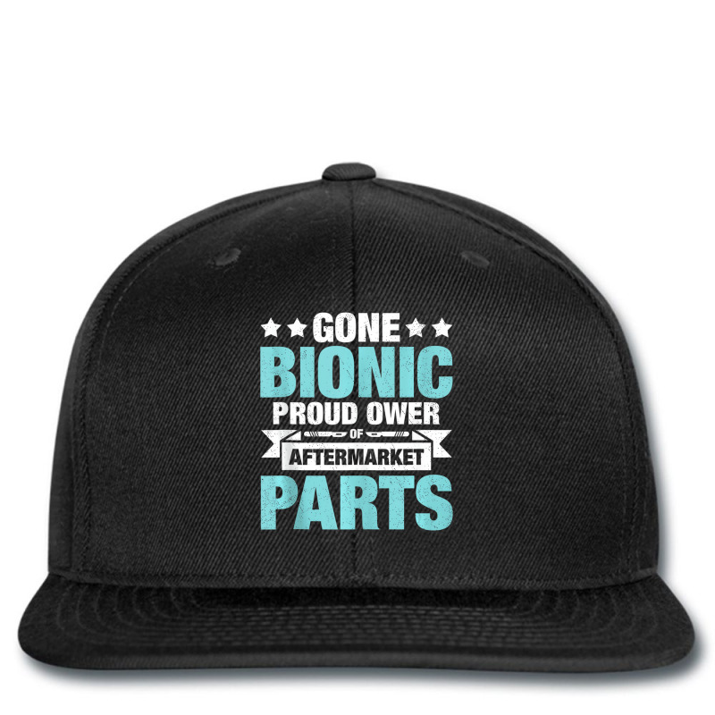 Bionic Aftermarket Parts Knee And Hip Replacement Printed hat by wafaha | Artistshot