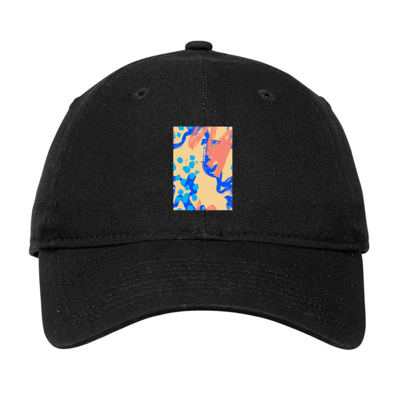 Cute Pattern In A Small Flower Little Leave Flowers Colorful Bright Su Adjustable Cap by agus03 | Artistshot