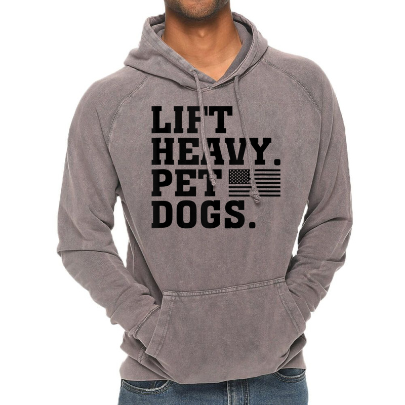 Lift Heavy Pet Dogs Usa American Tank Top Vintage Hoodie | Artistshot