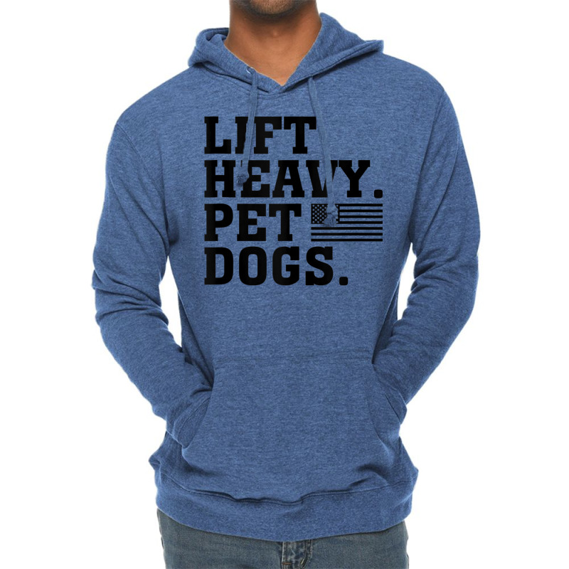 Lift Heavy Pet Dogs Usa American Tank Top Lightweight Hoodie | Artistshot