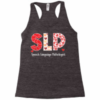 Speech Language Pathology Valentines Day Cool Path Racerback Tank | Artistshot