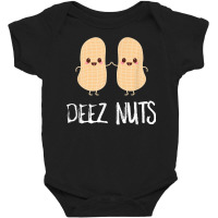 Peanut Food Funny Kawaii Cute Meme Deez Nuts Joke Baby Bodysuit | Artistshot