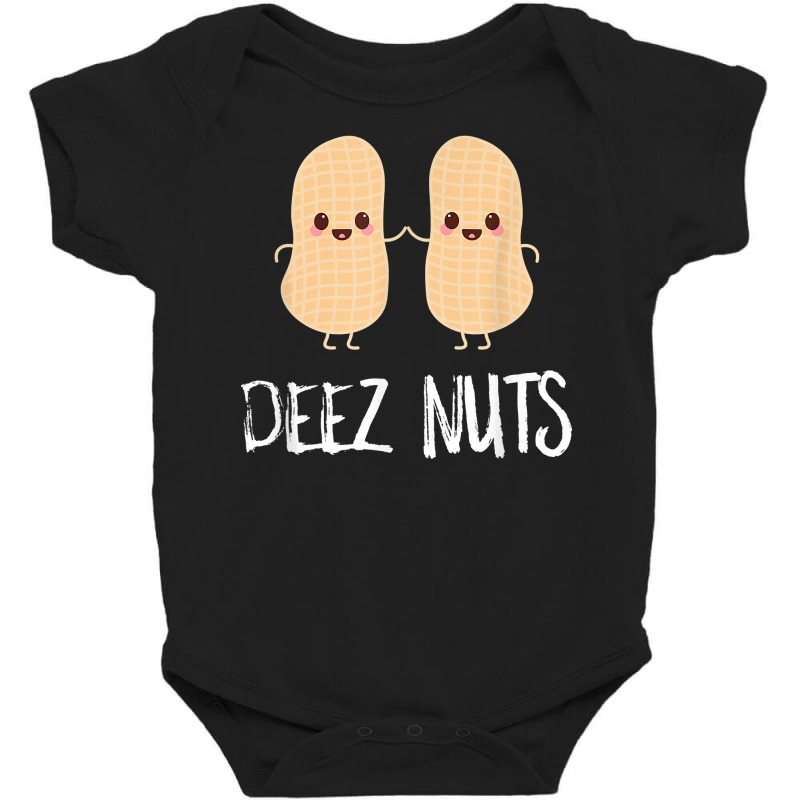 Peanut Food Funny Kawaii Cute Meme Deez Nuts Joke Baby Bodysuit | Artistshot