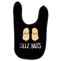 Peanut Food Funny Kawaii Cute Meme Deez Nuts Joke Baby Bibs | Artistshot